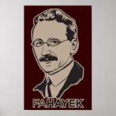 FA Hayek Poster (Voorkant)