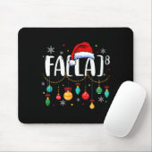 Fa (la) 8 Funny Christmas Santa Fa La Math Teacher Muismat (Met muis)