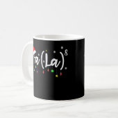 Fa (La)8 Funny kerstkerstkerstkerstkerstkerstkerst Koffiemok (Voorkant links)
