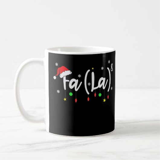 Fa (La)8 Funny kerstkerstkerstkerstkerstkerstkerst Koffiemok (Links)