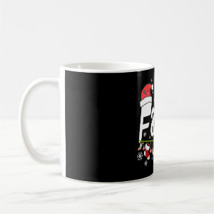 Fa (La)8 Funny Kerstmis 2021 - Santa Fa La Wiskund Koffiemok