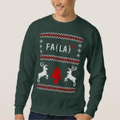 FA(LA)8 Funny Wiskunde Ugly-kerstSweater Trui (Voorkant)