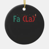 FA (LA)8 Grappig nerdy Wiskunde kerstcadeau Keramisch Ornament (Voorkant)