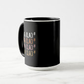 FA (LA)8 Grappige Nerdy Wiskunde Mok (Voorkant links)