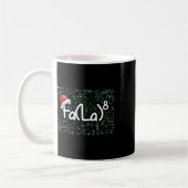 Fa (la) 8 Grappige Wiskunde Kerstmis Fa La 8 Leraa Koffiemok (Links)