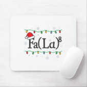 Fa (la) 8 Grappige Wiskunde Leraren Kerstman Ugly  Muismat (Met muis)