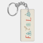 Fa La Funny Christmas Tree Vakantie Baby Deken Sleutelhanger (Voorkant Links)