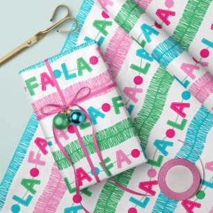 Fa La Garland - Kerst verpakken papier Roll
