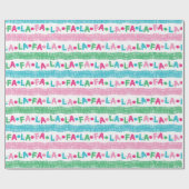 Fa La Garland - Kerst verpakken papier Roll (Vlak)