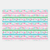 Fa La Garland - Kerstpakketten Inpakpapier Vel (Voorkant 2)