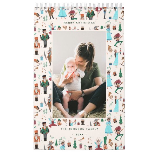 Fa La Kerstmis Notenkraker Ballet Dancer Foto Kalender (Hoes)