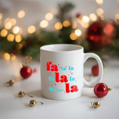 Fa La La Christmas Koffiemok