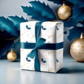 Fa la La Christmas Notenkraker Karakters Inpakpapier Vel