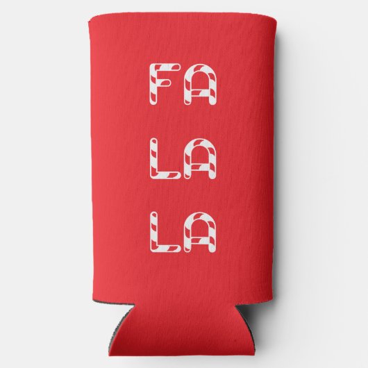 Fa La La christmas Seltzer Blikjeskoeler (Achterkant)