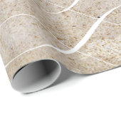 Fa la la - Deck the Halls - Kerstkalligrafie Cadeaupapier (Rol Hoek)