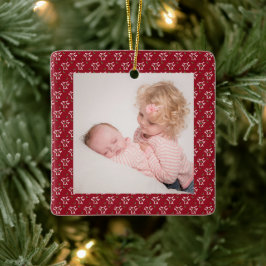 Fa la la feestelijke Holly Christmas Keramisch Ornament