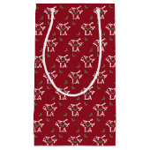 Fa la la feestelijke Holly Christmas Klein Cadeauzakje (Voorkant)