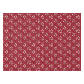 Fa la la feestelijke Holly Christmas Tafelkleed (Voorkant (Horizontaal))