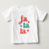Fa La La - Feestelijke Vakantie Typografie Design (Voorkant)