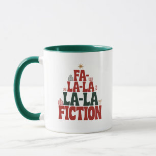 Fa-la-la fictie vakantielectuur mok