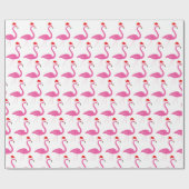 Fa la la Flamingo Vakantiepapier Cadeaupapier (Vlak)