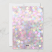 Fa la la Holiday Fotokaart Feestdagenkaart (Achterkant)