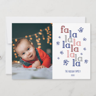 Fa La La | Kerstkaart