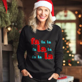 Fa La La Kerstmis T-shirt