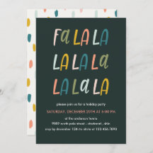 Fa la la | Kleur van pasta | Kerstfeestdag