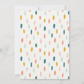 Fa la la | Kleur van pasta | Kerstfeestdag Kaart (Achterkant)