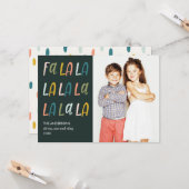 Fa La La | Kleuren van pasta's | Vakantiedorecards Kaart (Voorkant / Achterkant in situ)