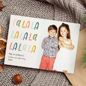 Fa La La | Kleuren van pasta's | Vakantiedorecards Kaart