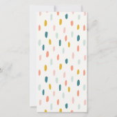 Fa La La | Kleuren van pasta's | Vakantiedorecards Kaart (Achterkant)