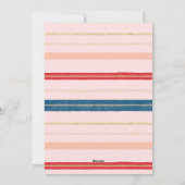 Fa La La La kerstNutkraker Ballet Dancer Feestdagenkaart (Achterkant)