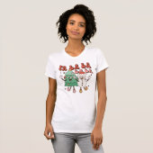 Fa La La La kerstT-shirt T-shirt (Voorkant volledig)
