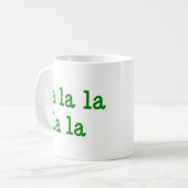 Fa la la la la koffiemok (Voorkant links)