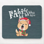 Fa La La La La La La La La Kerstdog Singing | Mous Muismat (Voorkant)