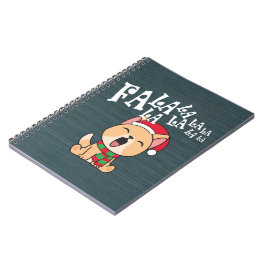 Fa La La La La La La La La Kerstdog Singing | NOTI Notitieboek