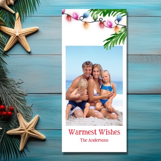 Fa La La La La Mingo Foto Flamingo Kerstkaart