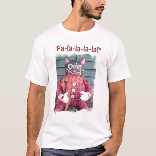 "Fa-la-la-la-la" T-shirt (Voorkant)