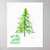 Fa La La La La Tree Poster (Voorkant)