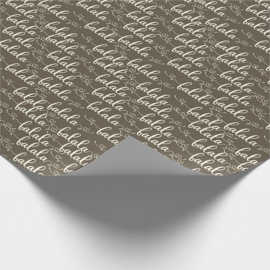 Fa La La La La Wrapping Paper Cadeaupapier (Hoek)