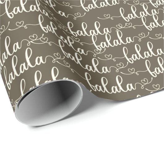 Fa La La La La Wrapping Paper Cadeaupapier (Rol Hoek)