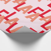 Fa La La La La Wrapping Paper Cadeaupapier (Hoek)