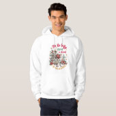 Fa La La La Laat Me Met Rust Ik Lees Hoodie (Voorkant volledig)