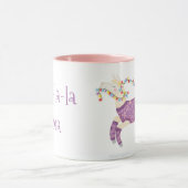 Fa-la-la-la-llama leuke kerst mok (Midden)