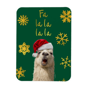 Fa La La La Llama Magneet