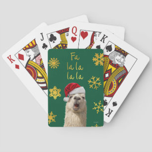 Fa La La La Llama Pokerkaarten
