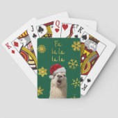 Fa La La La Llama Pokerkaarten (Achterkant)