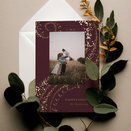 Fa La La La Magical Gold Kerstcarol Song 1 Foto Folie Feestdagenkaart